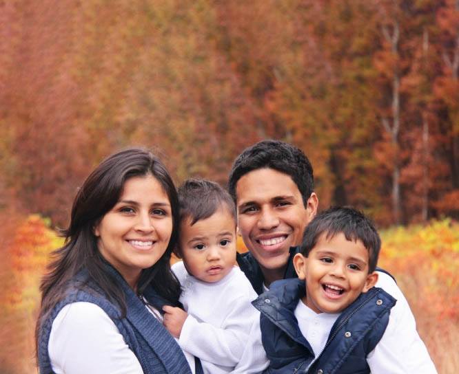 Doctor Patil and her family